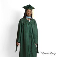 Jostens, Master, Keeper, Gown, Green, Gown Only